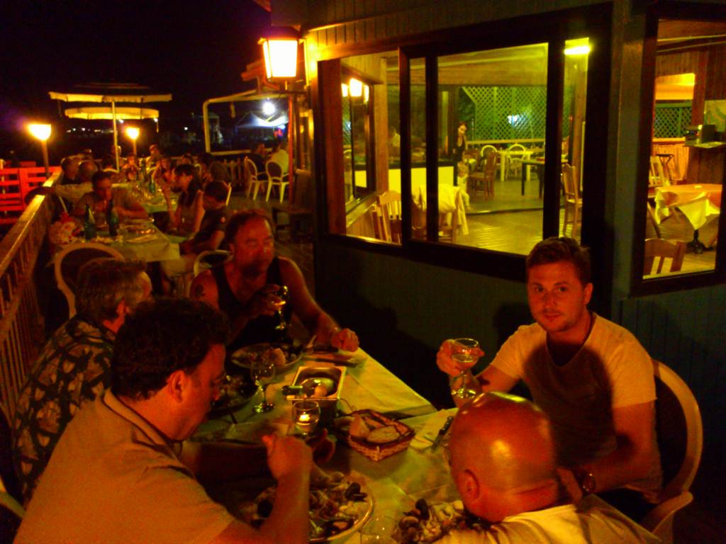 terrazza ristorante sera